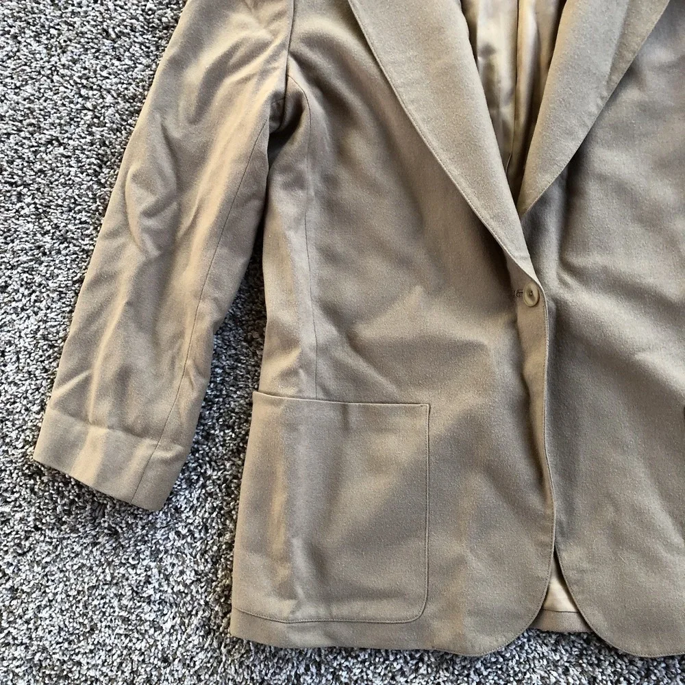 Vintage Christian Dior Sportswear Single Breasted Wool Blazer Womens Size 12